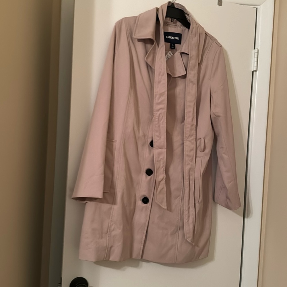 Land’s End women’s trench coat